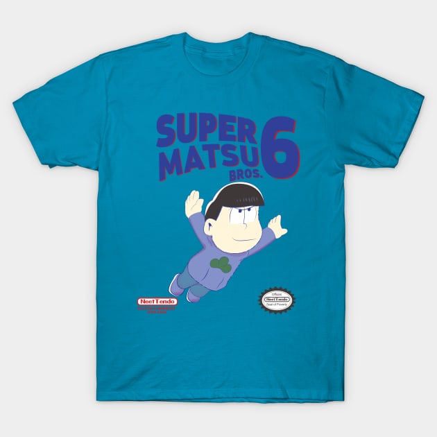 Super Matsu Bros 6 Karamatsu T-Shirt by yashanyu1